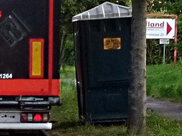 Dixi-Tolietten finanziert vom Steuerzahler