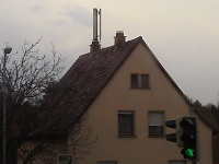 Nur 50 Meter entfernte bestehende Mobilfunkanlage